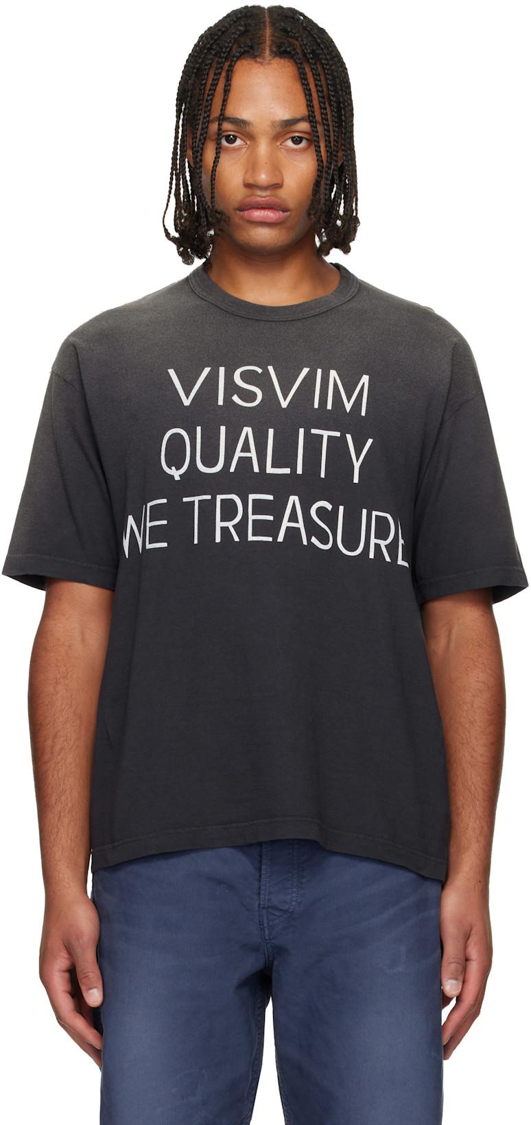 Black Jumbo T-shirt by VISVIM