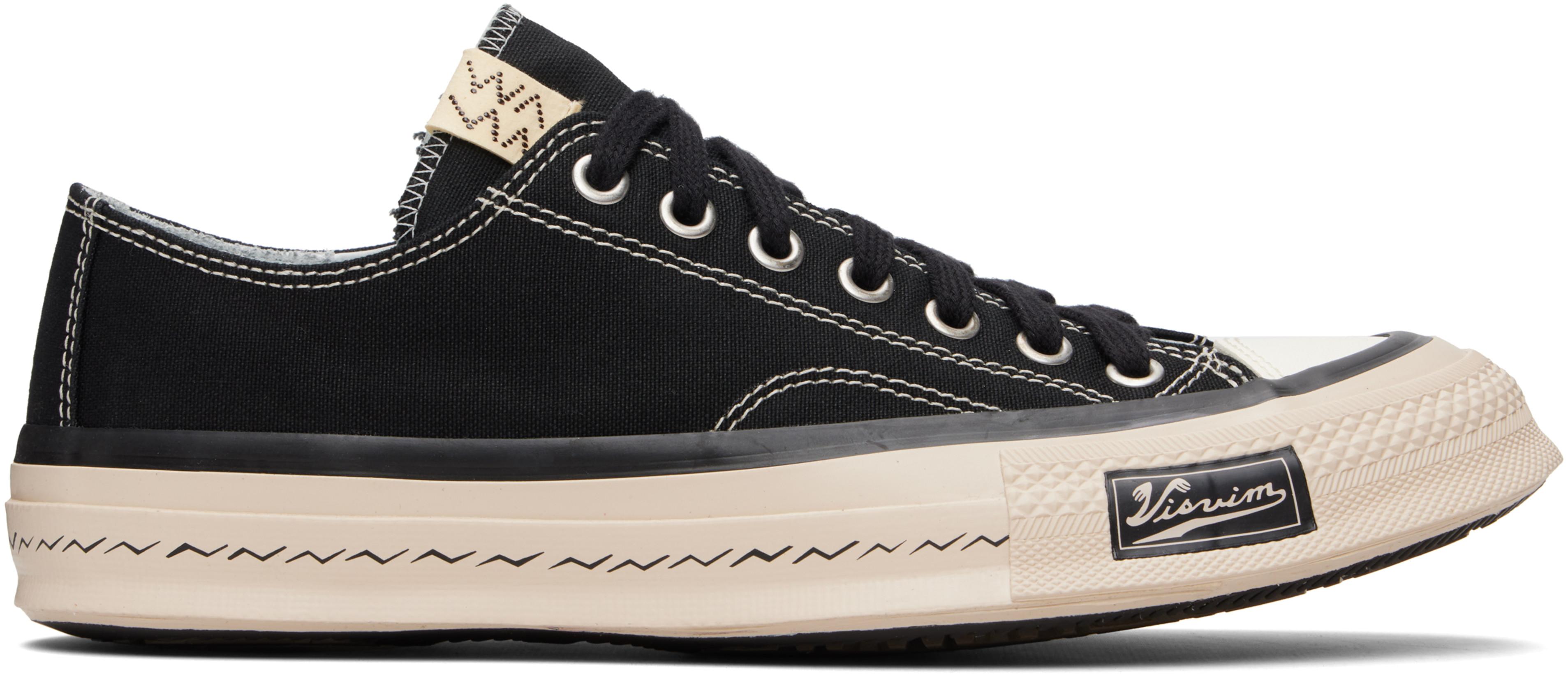 Black Skagway Lo Sneakers by VISVIM