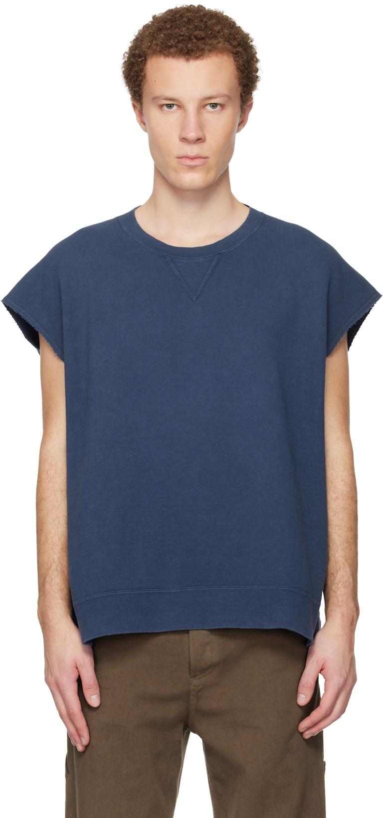 Blue Mondo S/L DMGD Sweatshirt by VISVIM
