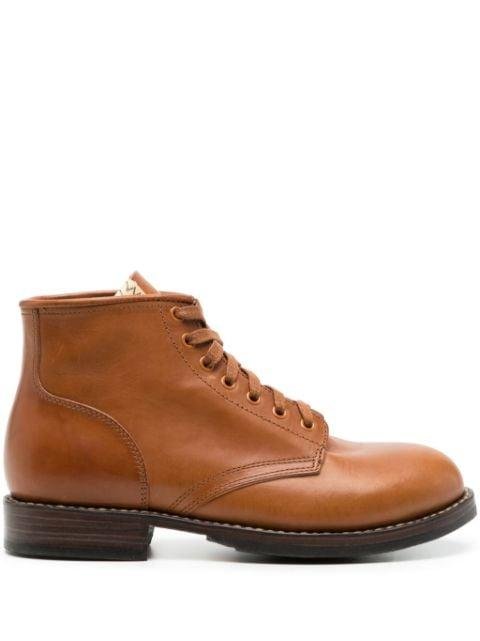 Brigadier leather ankle boots by VISVIM