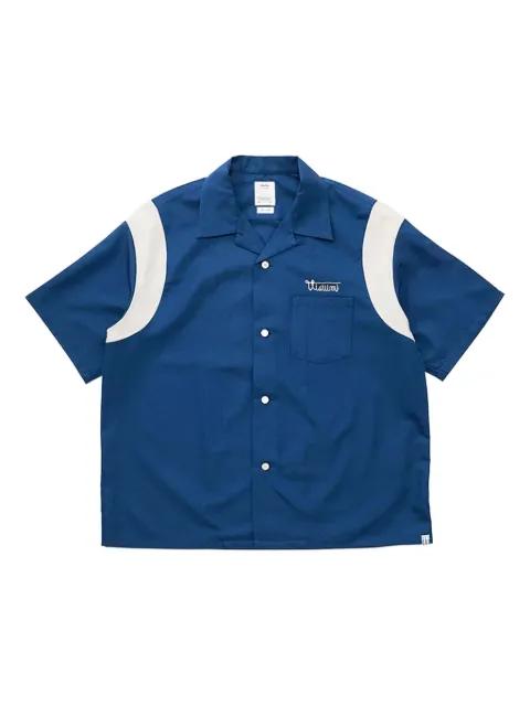 Douglas bowling-stripe shirt by VISVIM
