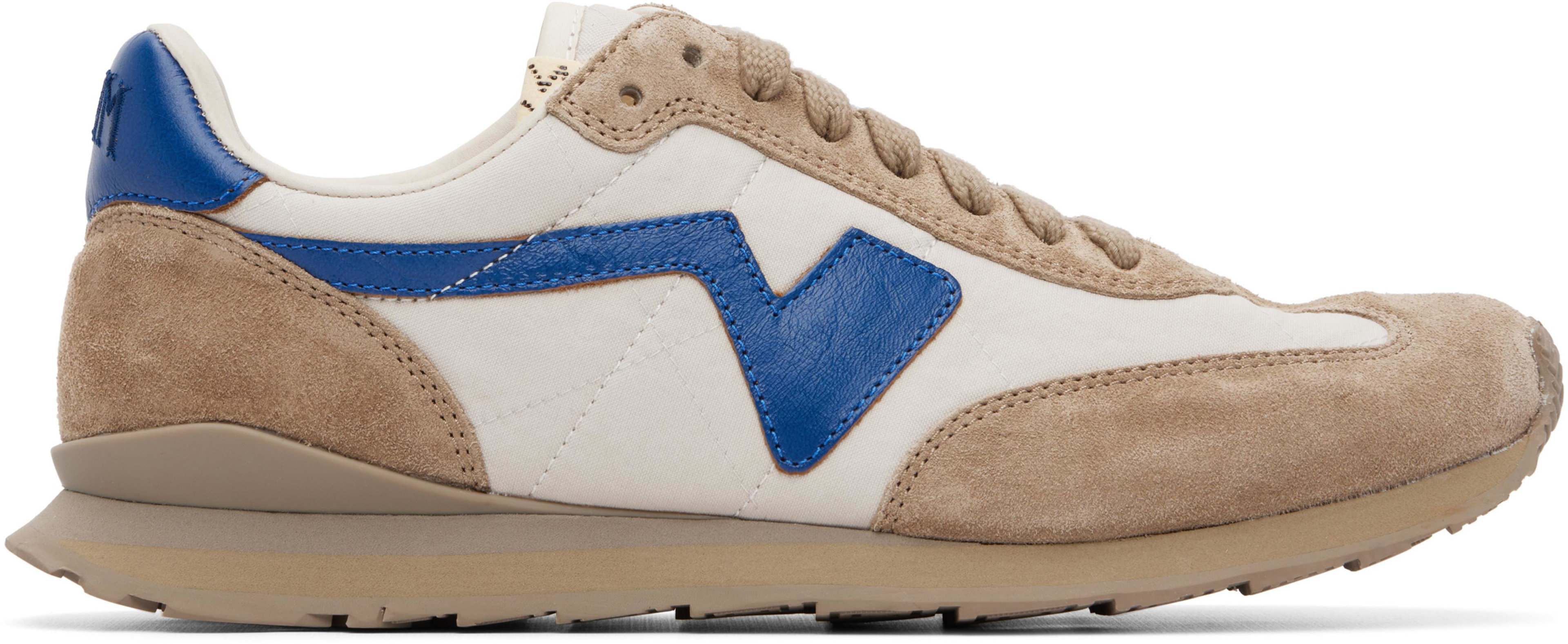 Gray & Beige FKT Runner Sneakers by VISVIM