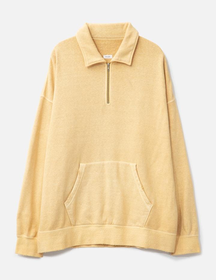 Jumbo Sweat Zip P.O. Uneven Dye by VISVIM