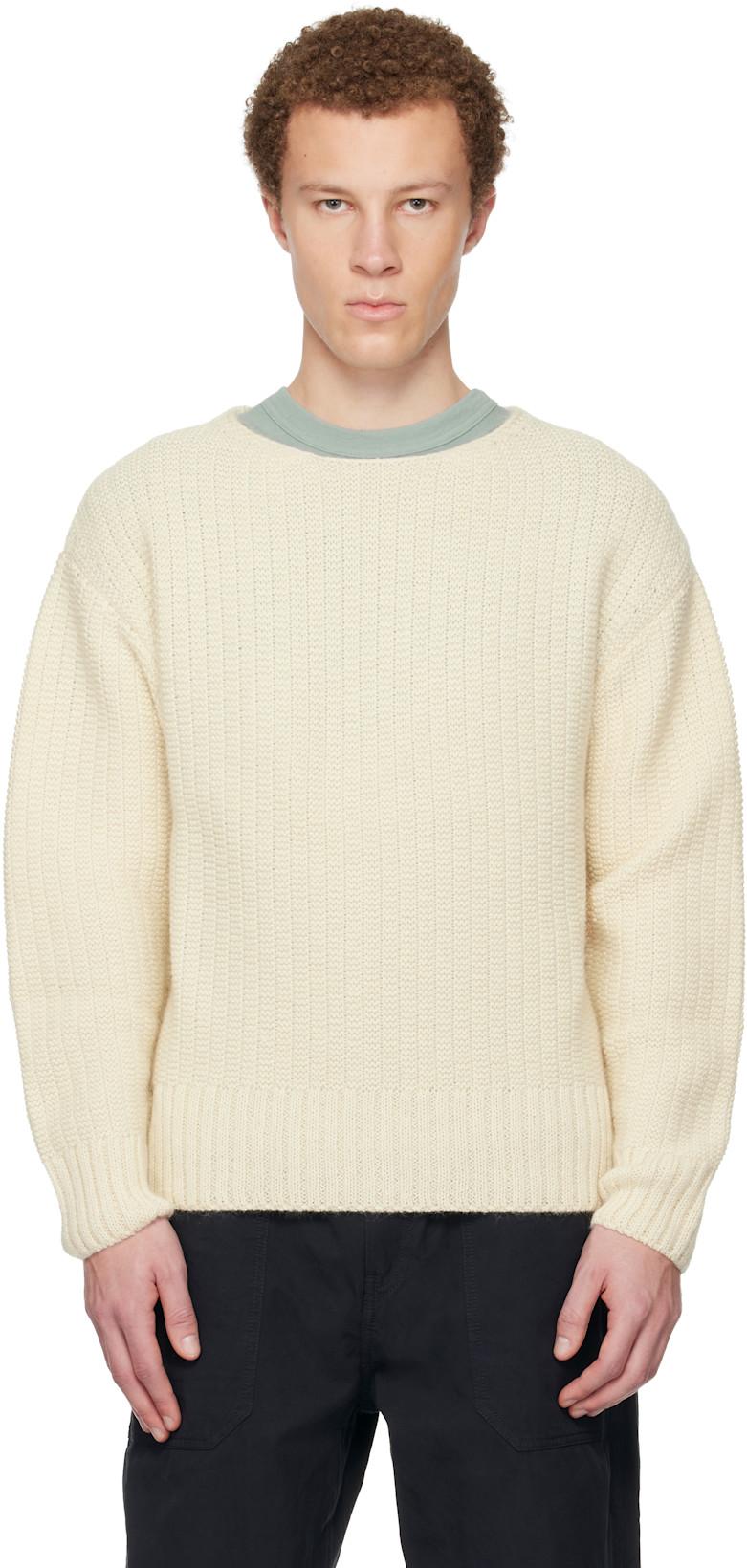 Off-White Knit Sweater by VISVIM