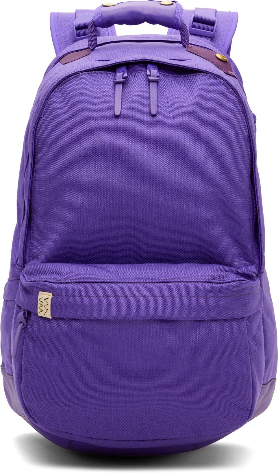 Purple Cordura 22L Backpack by VISVIM