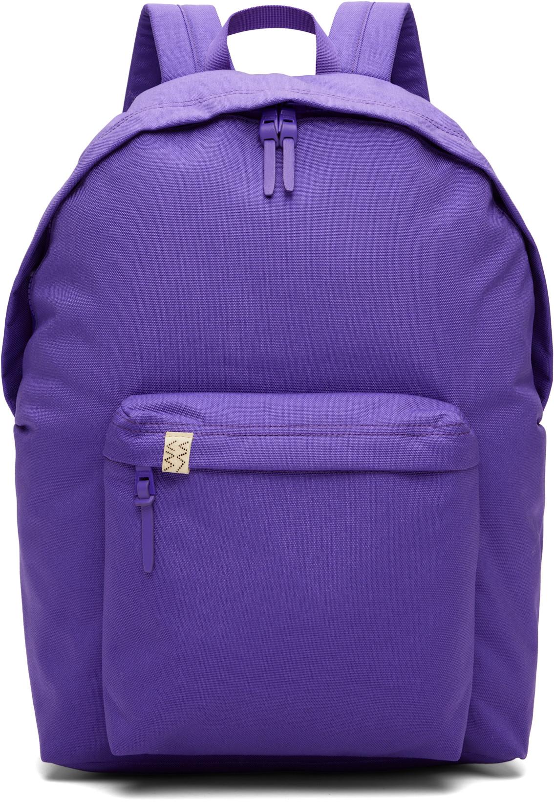 Purple Cordura Rucksack 22L Backpack by VISVIM
