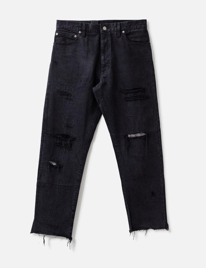 SS Journeyman Pants CMYK Black Tacked by VISVIM