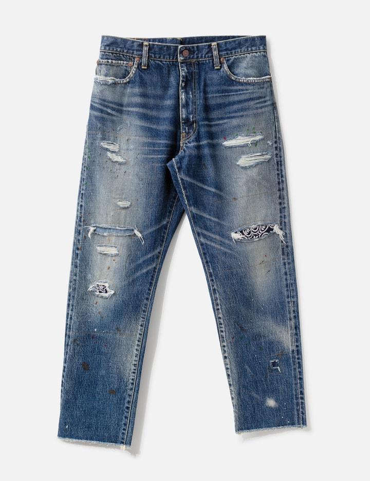 SS Journeyman Pants Tacked Crash by VISVIM