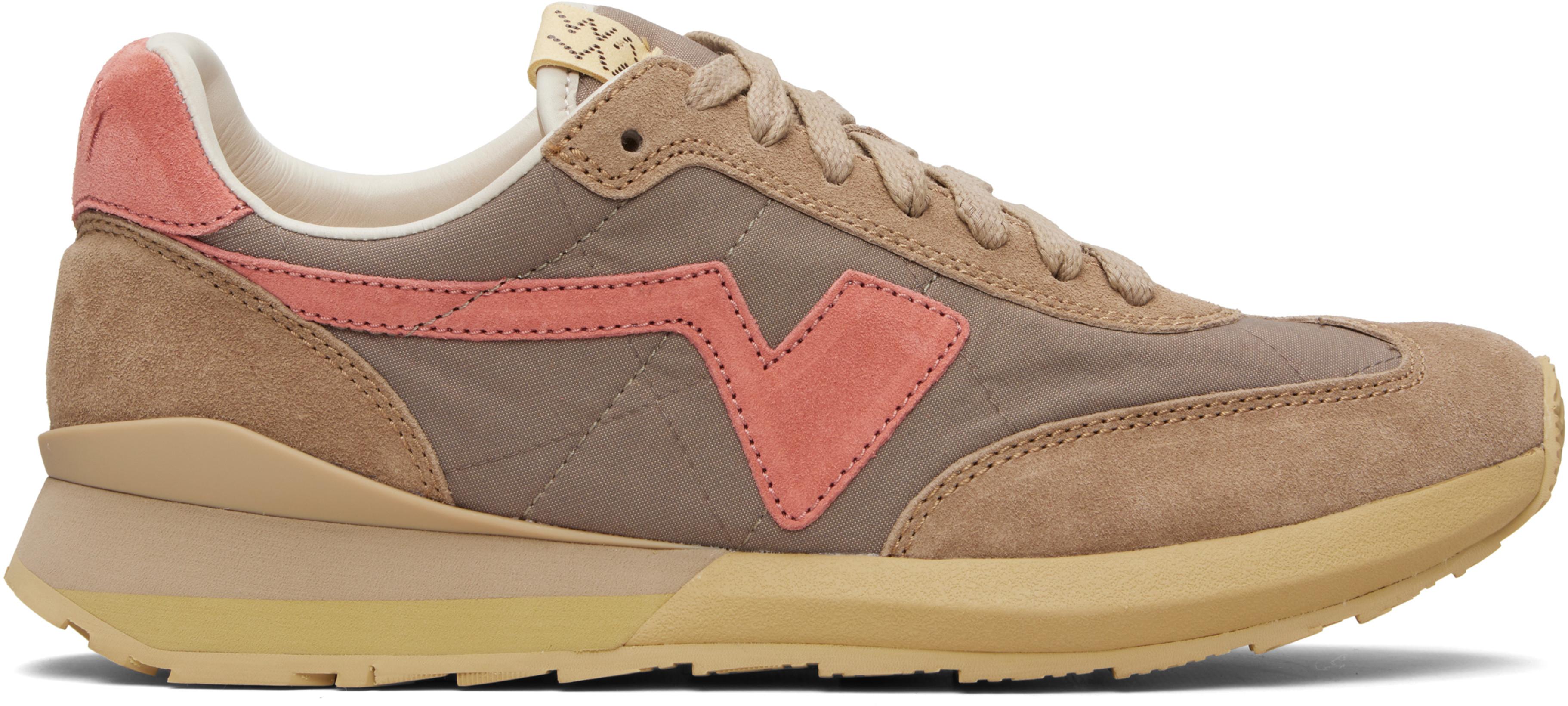 Taupe & Pink FKT Runner Sneakers by VISVIM