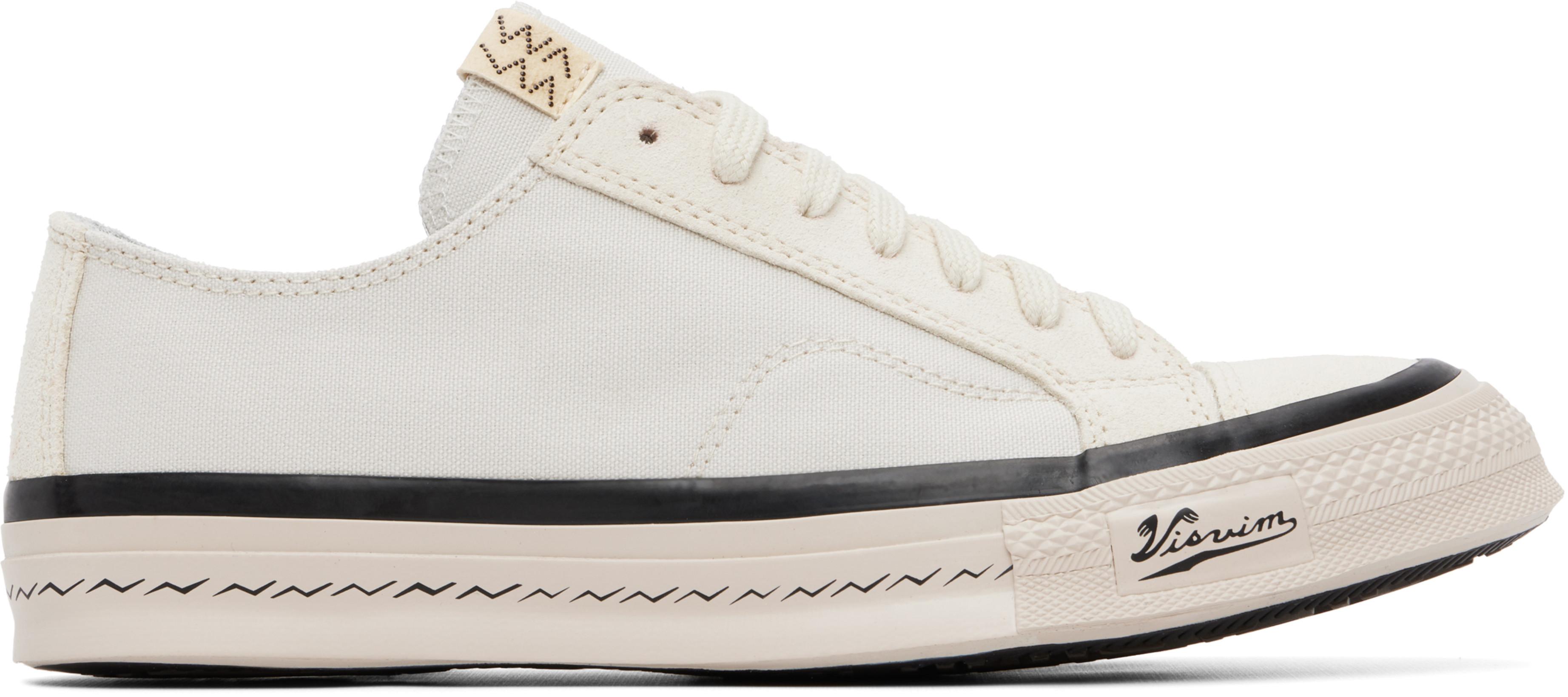 White Nolan Lo Sneakers by VISVIM