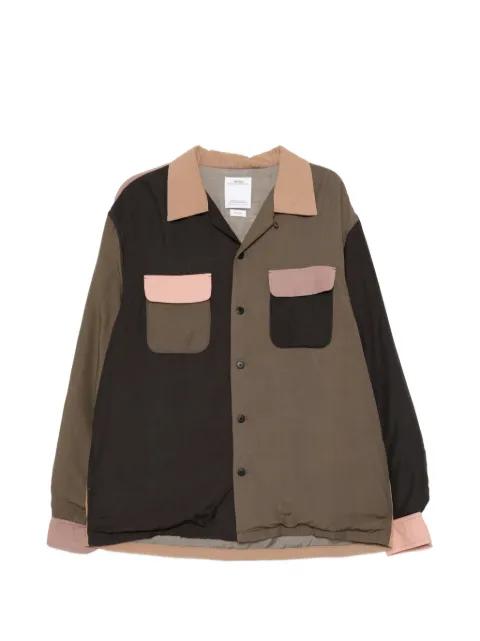 colour-block panelled jacket by VISVIM