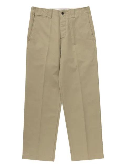 cotton chino trousers by VISVIM