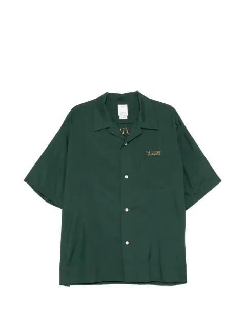 embroidered-logo short-sleeve shirt by VISVIM