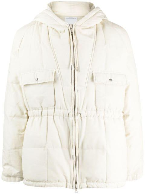 flap-pocket padded jacket by VISVIM