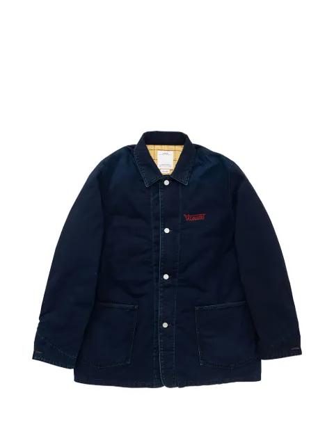 indigo logo jacket by VISVIM