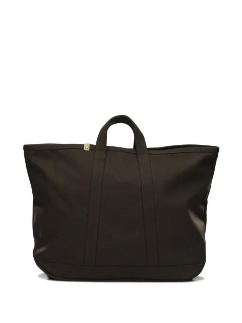 large Rime logo-detail cotton tote bag by VISVIM