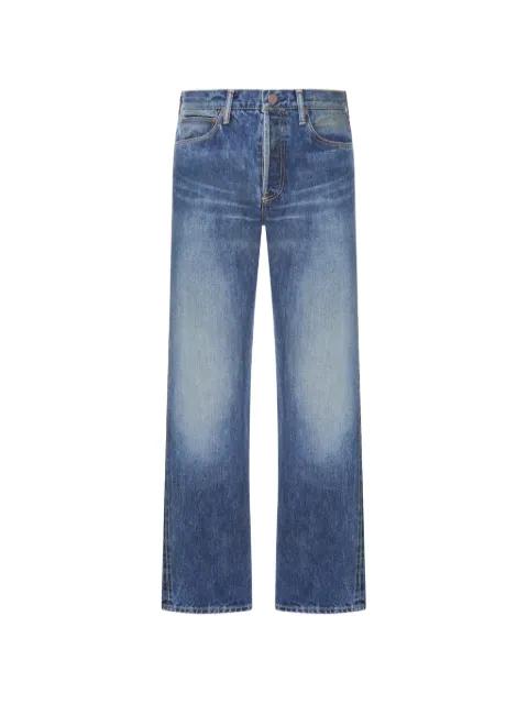 logo-patch jeans by VISVIM