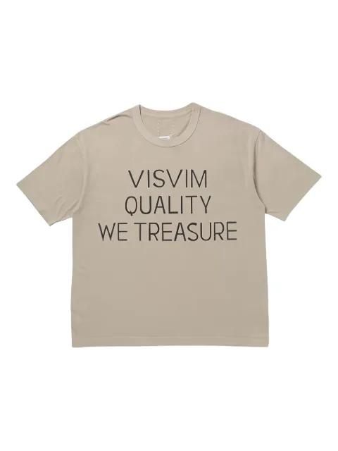 logo print T-shirt by VISVIM