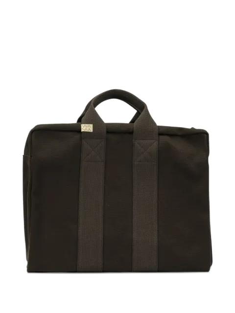 medium Canvas Plura zip-top tote bag by VISVIM