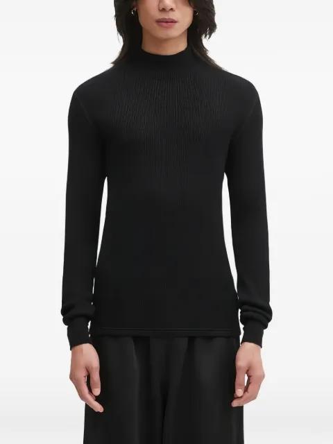 ribbed roll neck jumper by VISVIM