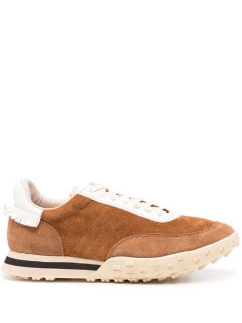 suede lace-up sneakers by VISVIM