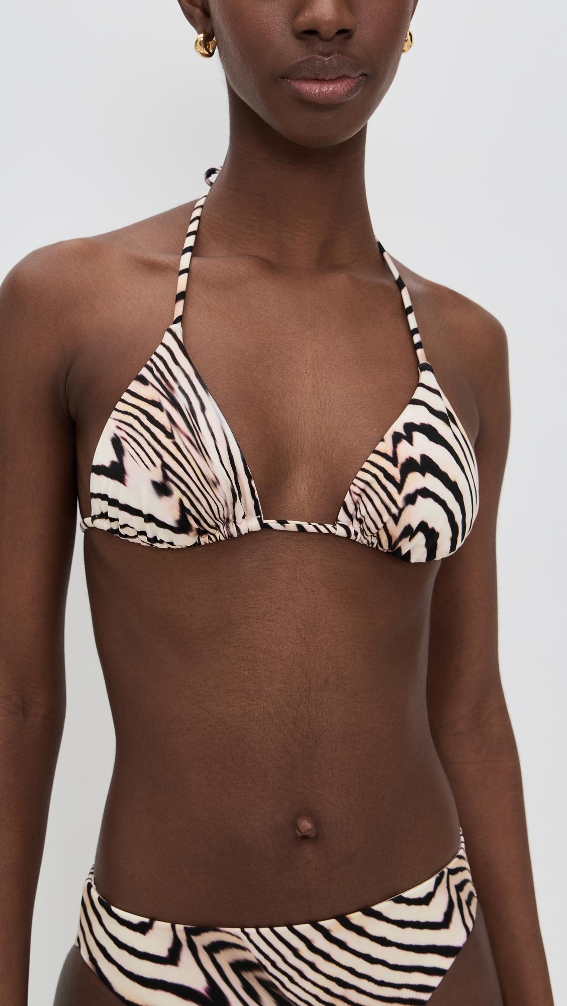Gia Triangle Bikini Top by VITAMIN A