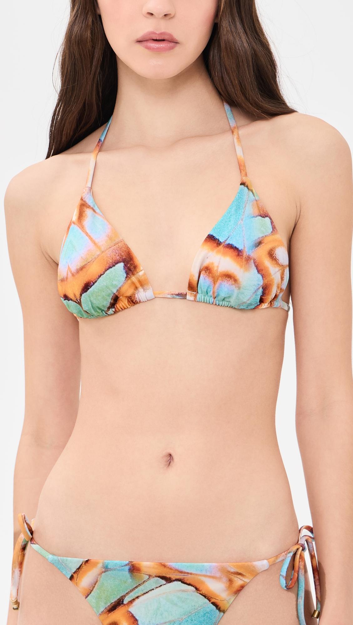 Gia Triangle Bikini Top by VITAMIN A