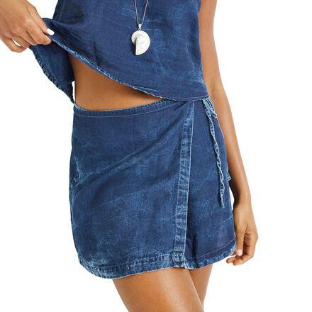 Willa Mini Wrapped Skirt by VITAMIN A