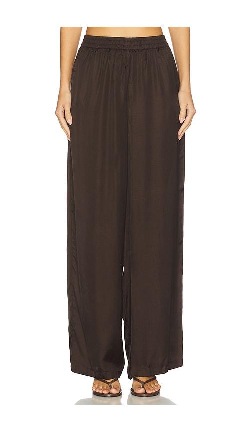 vitamin A Kami Pant in Black by VITAMIN A