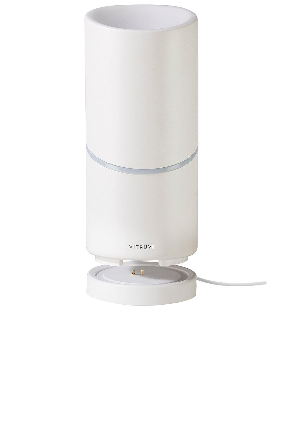 VITRUVI Cordless Move Essential Oil Diffuser in White by VITRUVI