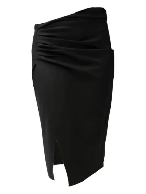 Hadar draped side-split skirt by VIVEH