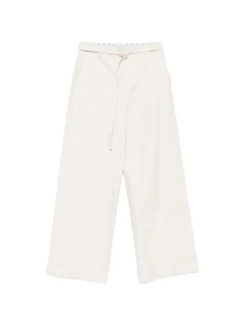 belted trousers by VIVETTA