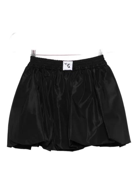 bubble-hem mini skirt by VIVETTA