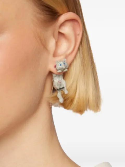 cat earrings by VIVETTA