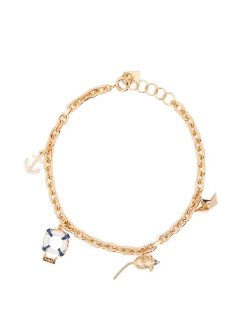 charm-chain necklace by VIVETTA
