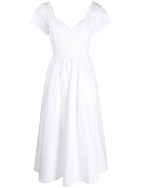 flared mid-length dress by VIVETTA