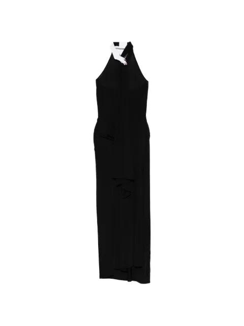 halterneck maxi dress by VIVETTA