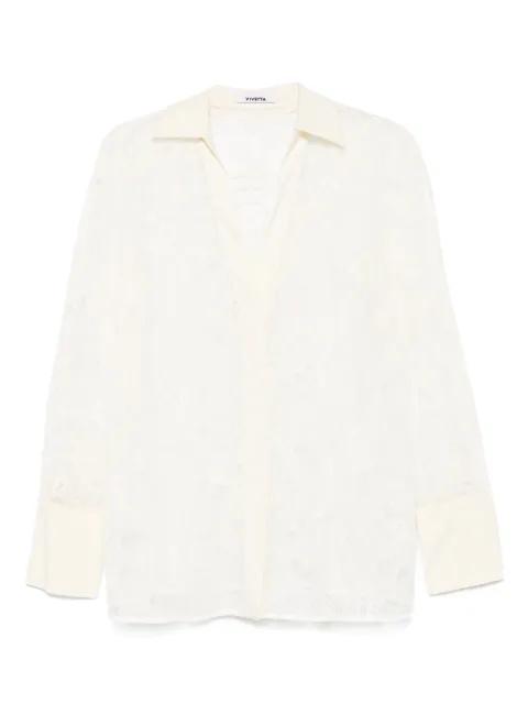 lace shirt by VIVETTA