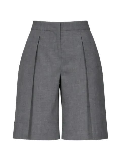 pleated bermuda shorts by VIVETTA