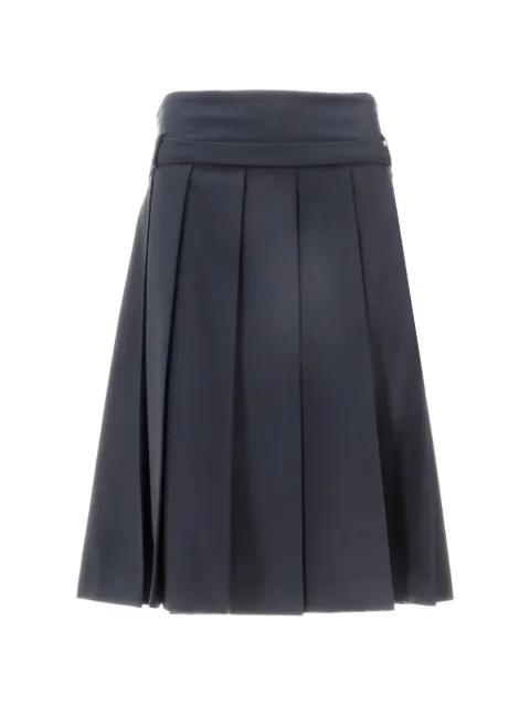 pleated midi skirt by VIVETTA