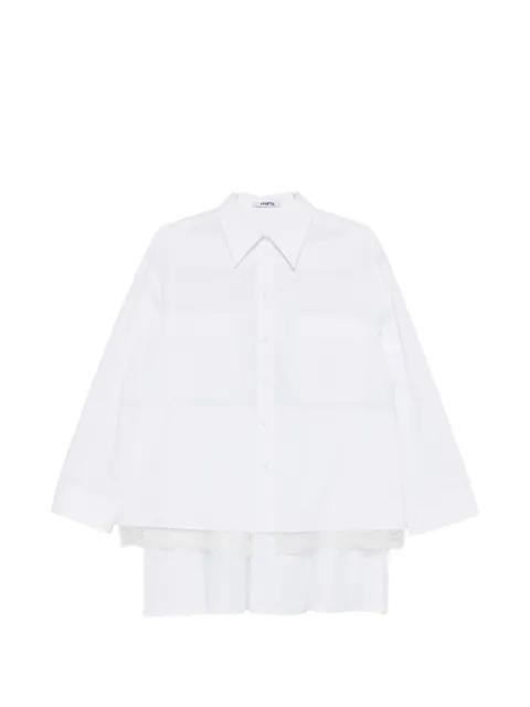 pocket lace shirt by VIVETTA