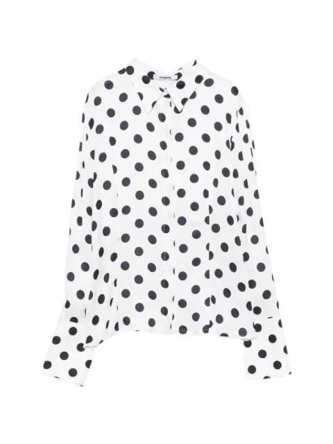 polka dot shirt by VIVETTA