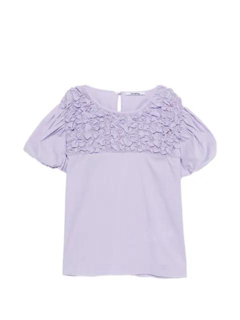 ruffled blouse by VIVETTA