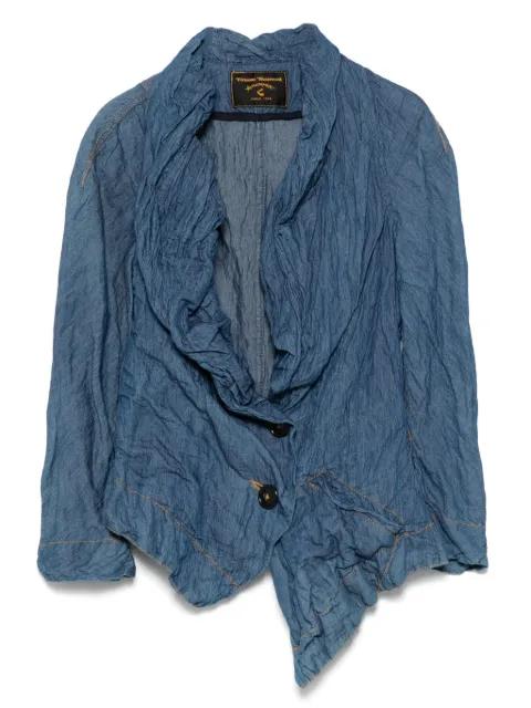 2000s cotton denim jacket by VIVIENNE WESTWOOD 