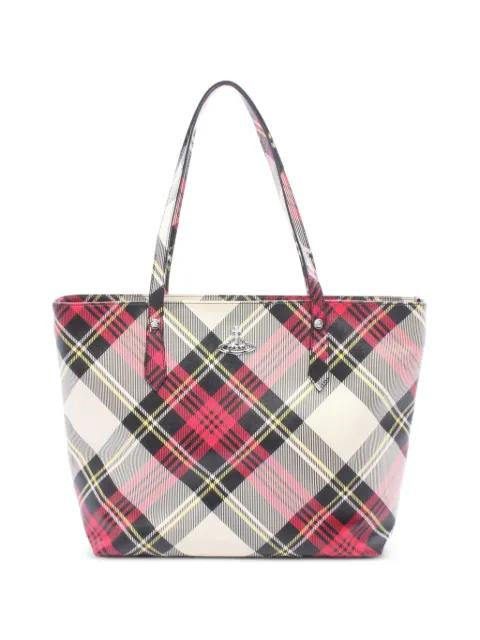 2020s Shopper tartan tote bag by VIVIENNE WESTWOOD 