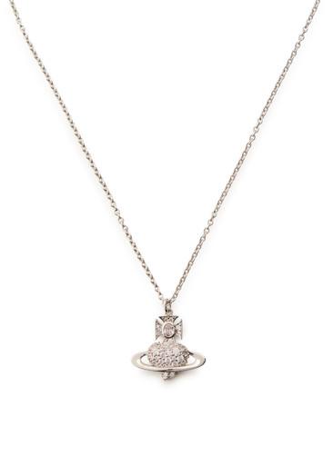 Agantha Bas Relief pavé necklace by VIVIENNE WESTWOOD