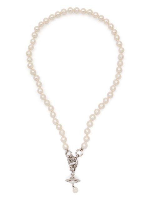 Aleksa pearl necklace by VIVIENNE WESTWOOD