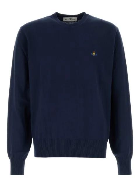 Alex orb-embellished cotton-cashmere sweater by VIVIENNE WESTWOOD