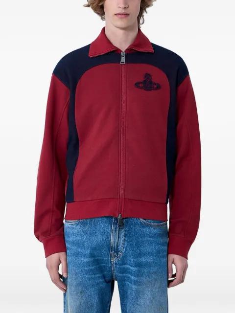 Alien Orb-embroidered panelled sweatshirt by VIVIENNE WESTWOOD
