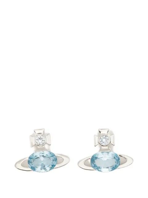 Allie crystal-embellished earrings by VIVIENNE WESTWOOD